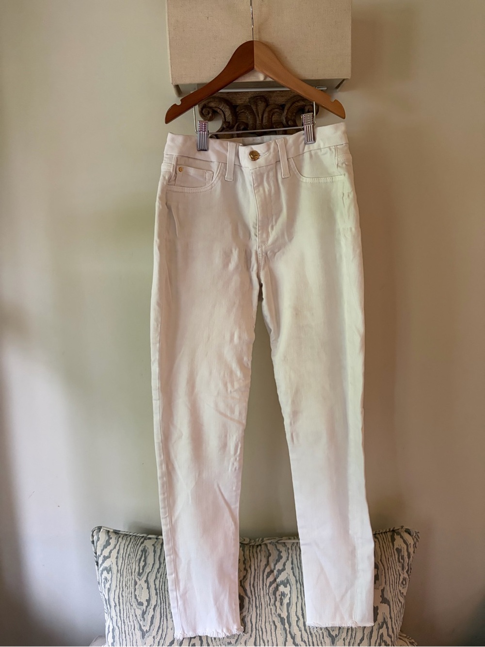 Women’s Joe’s White High Rise Curvy Skinny Jeans